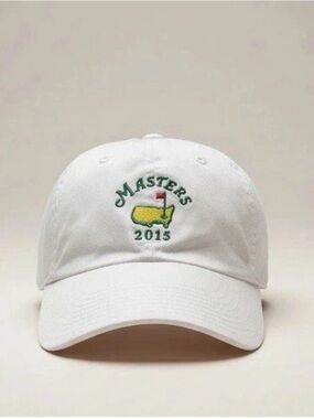 Augusta National Masters 2015 Golf Hat American Needle White Strapback Dad Hat